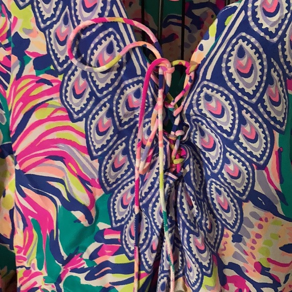 Lilly Pulitzer silk Top Tunic size S/M - Picture 2 of 5